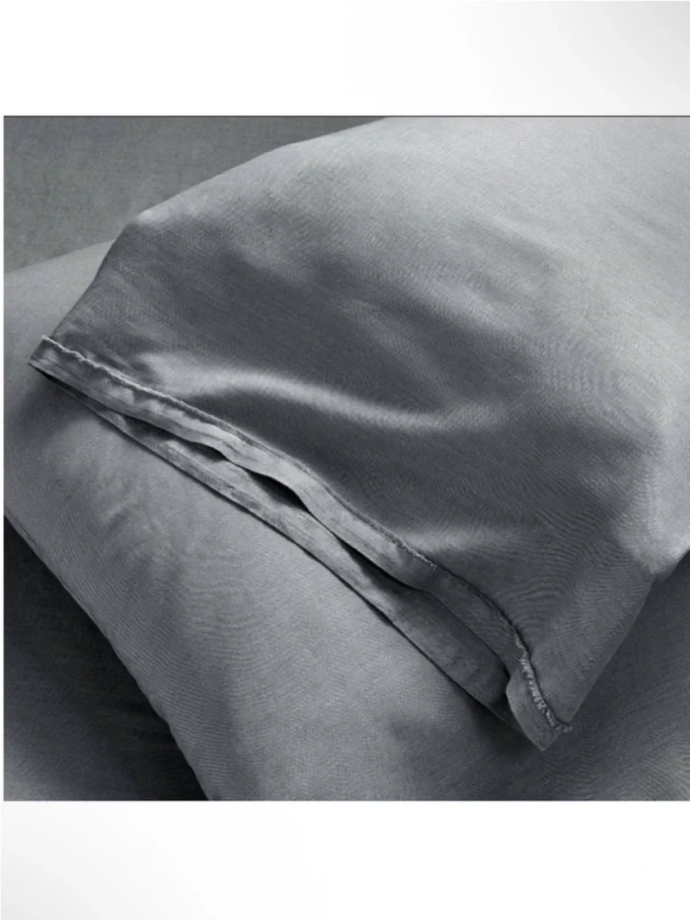 NWT California King 100% Linen Sheet Set Mineral Blue - Casaluna